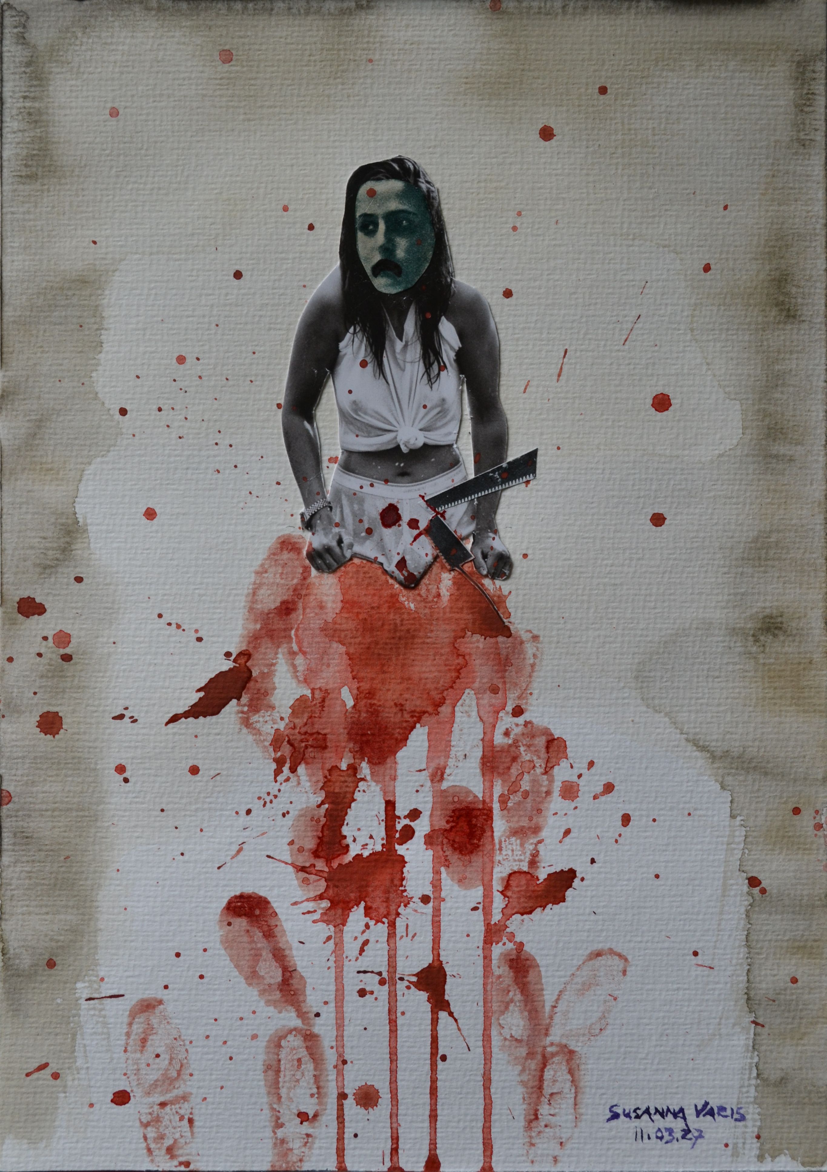 The Punishment mixed media 2011