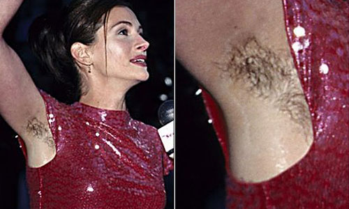 rakad kvinna hårig