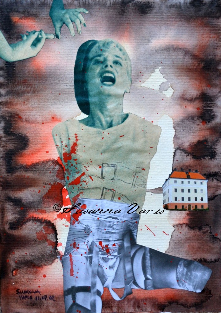 One Flew Over the Crows Nest mixed media 2011 50 text