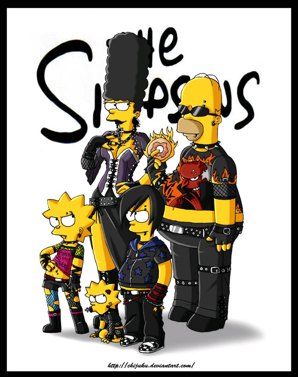 The_Simpson_gothic_by_chijuku