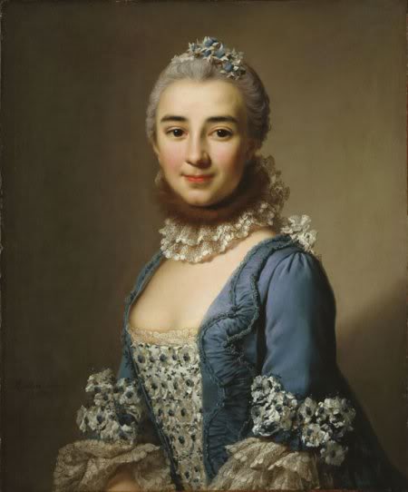 Alexander Roslin, Portrait of unknown Lady, 1753